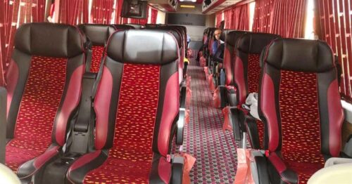 معرفی امن ترین صندلی در سفر با اتوبوس
