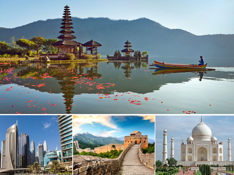 شهرهای آسیایی معروف و شگفت انگیز برای سفر