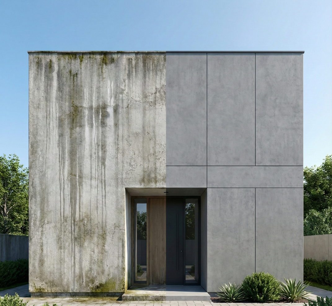 رویارویی با فرسایش و تغییر رنگ در نما؛ چرا بسیاری از خانه‌ها بعد از چند سال زیبایی‌شان را از دست می‌دهند؟