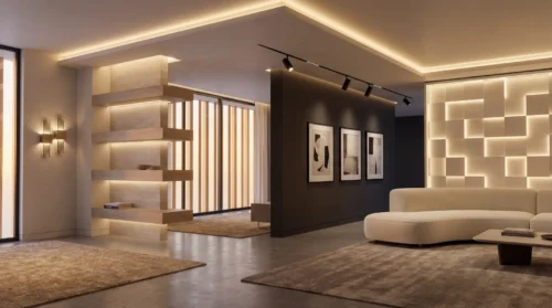 10 ترند برتر نورپردازی 2025 برای دکوراسیون داخلی خانههای لوک